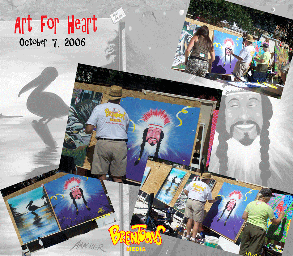 Art for Heart Guerilla Paint-Off