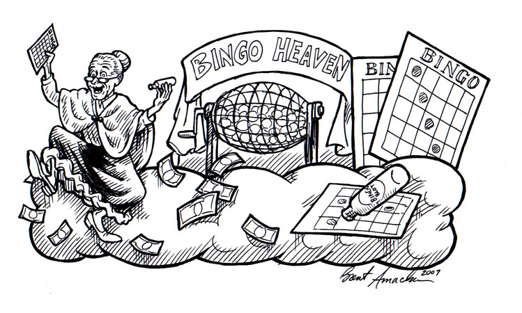 Bingo! Mardi Gras Float (designed by Brent Amacker for Mirthco, Inc.)