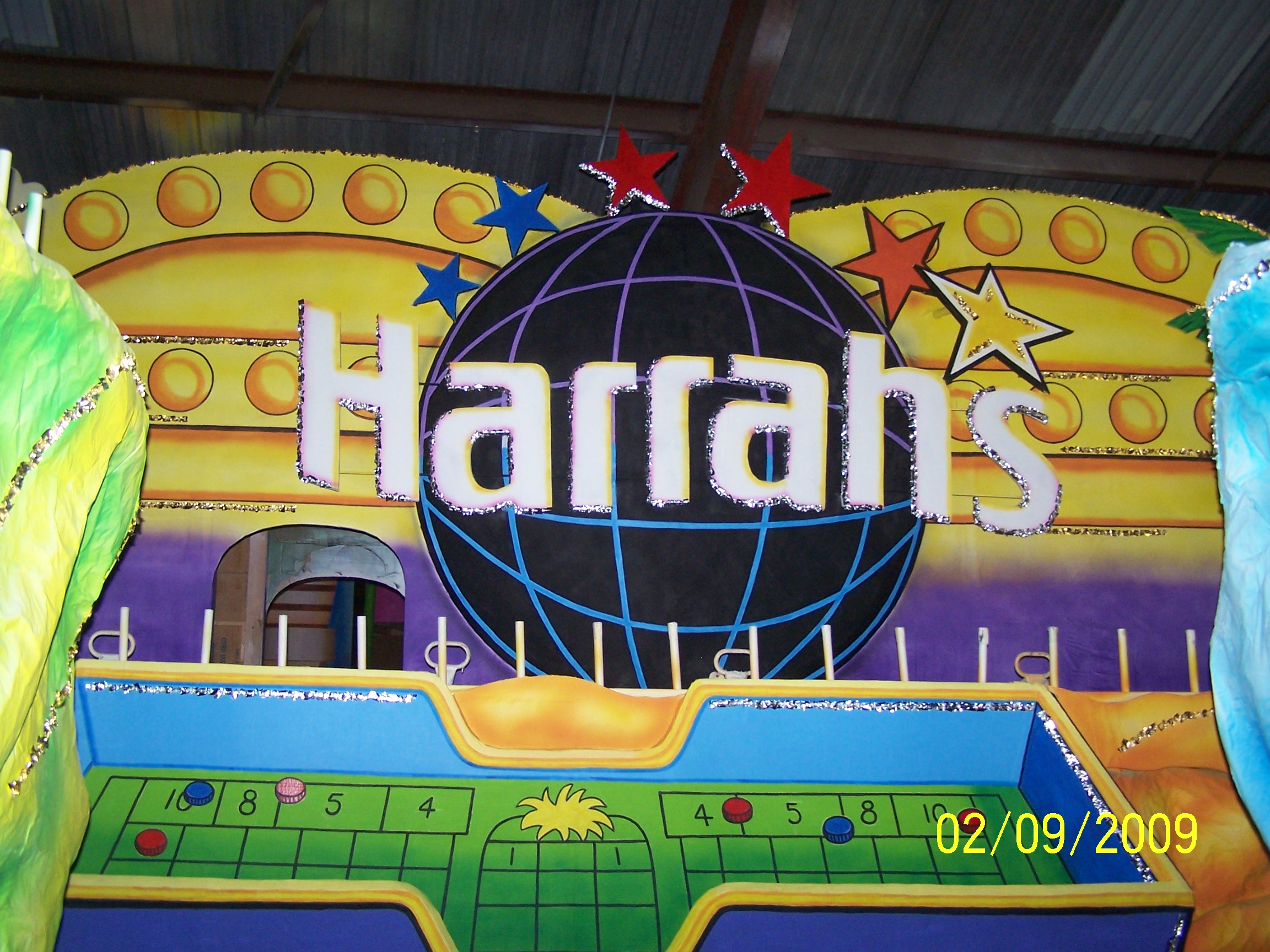 Harrah's float by Mirthco, Inc. for Order of LaShe's