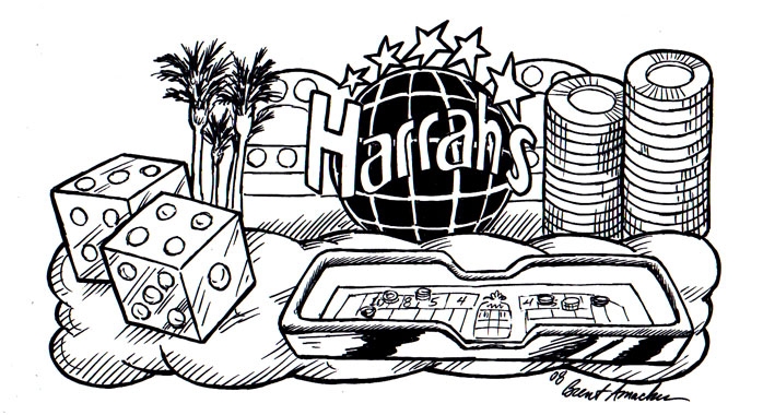 Harrah's float by Brent Amacker & Mirthco, Inc. for LaShe's
