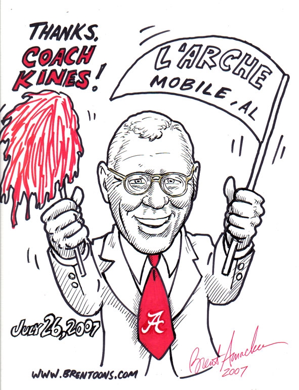 Coach Joe Kines by Brent Amacker