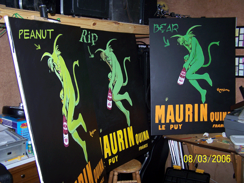 Commissioned Maurin Quina Poster Reproductions
