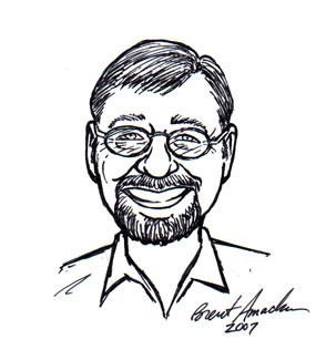 Steve Sullivan Caricature by Brent Amacker