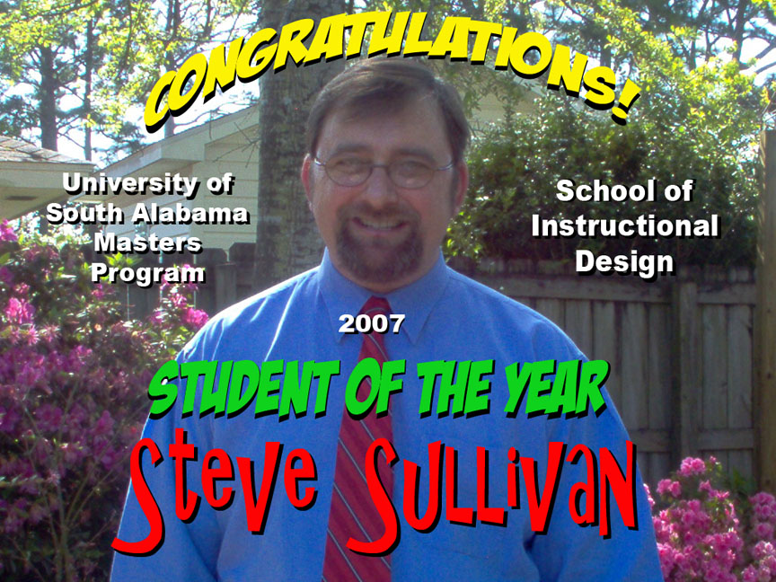 Steve Sullivan: Student of the Year